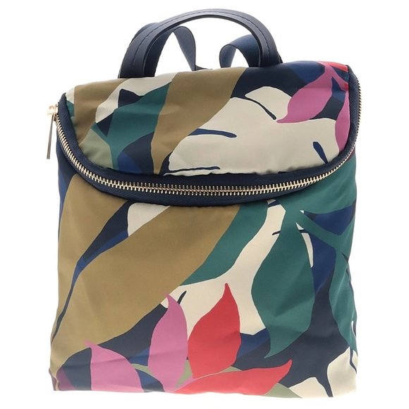 A New Day Mini Square Backpack Leaf 